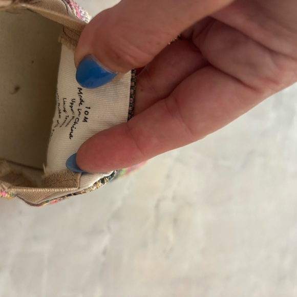 Jack Rogers Colorful Striped Women's Slip-On Shoes - Picture 4 of 6